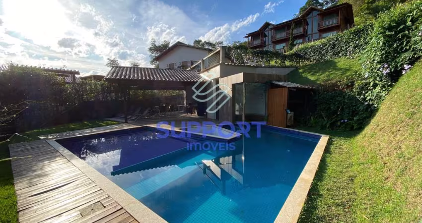 Linda Casa Duplex Rustica com 04 Chales individual no Condominio Vila Country em Buenos Aires - Gua