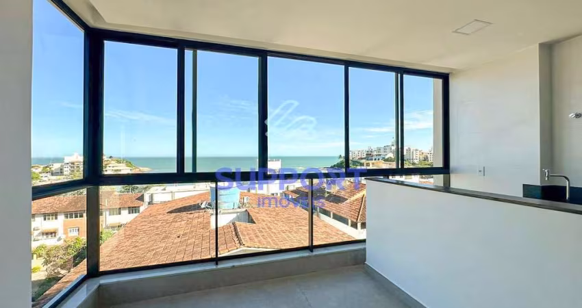 Apartamento 3 quartos em Iriri com vista para o mar e área gourmet