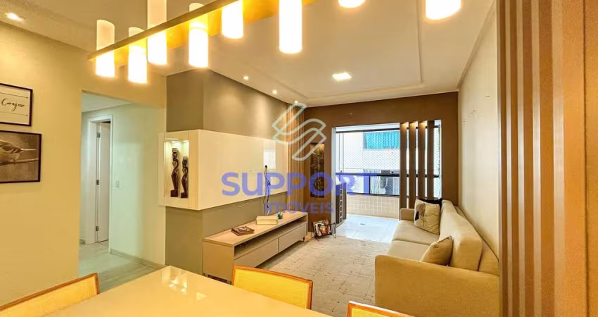 Apartamento 3 quartos na Praia de Muquiçaba, quadra do mar e andar alto
