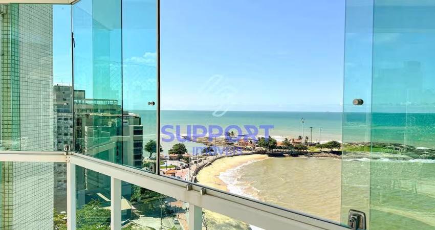 Cobertura 4 quartos no Centro de Guarapari, decorada e com vista para o mar