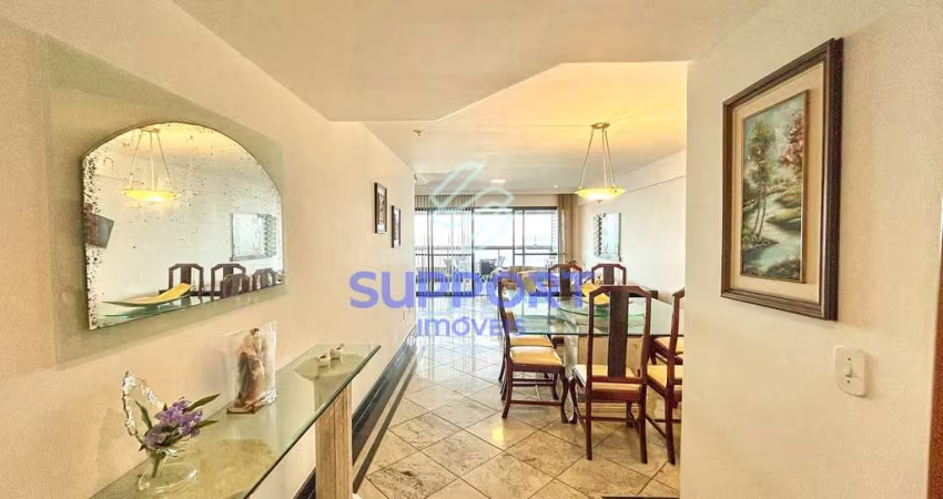 Apartamento 3 quartos na praia do morro com 130 m², vista para o mar, quadra do mar e aconchegante