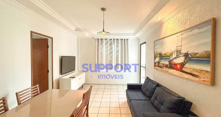 Apartamento 2 quartos na praia do morro com vista para o mar, varanda e ótima localização, aconcheg