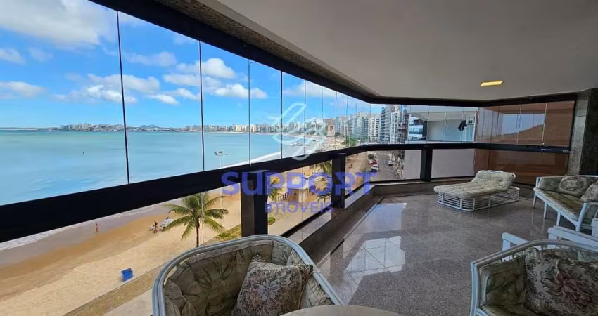 Apartamento 3 quartos na Praia do Morro, com 280m², vista mar, 3 vagas e hidromassagem, amplo e lux