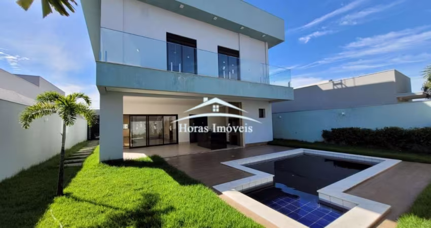 Casa de luxo para locação em condomínio exclusivo em Cuiabá-MT - 4 quartos, 4 suítes e 352m² de área.