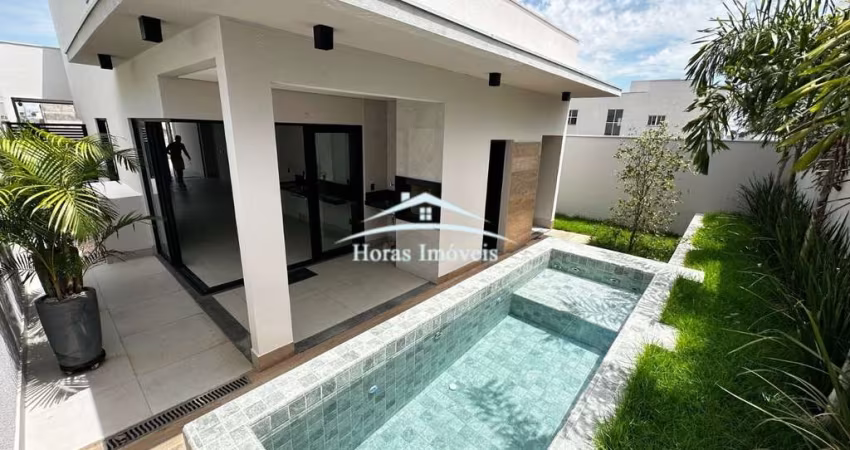 Luxuosa casa em condomínio à venda em Cuiabá-MT, Condomínio Primor das Torres - 3 quartos, 2 suítes, 1 sala, 3 banheiros, 140m².
