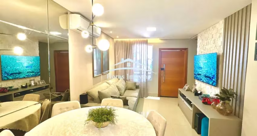 Casa de luxo no Condomínio Vilagio D'itália em Cuiabá-MT - 3 quartos, 3 suítes, 2 salas, 3 banheiros - 148m² de área