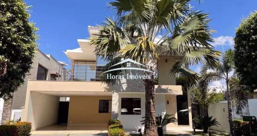 Luxuosa casa para locação em condomínio exclusivo em Cuiabá-MT, Jardim Imperial - Condomínio Belvedere 1: 4 quartos, 4 suítes, 4 salas, 4 banheiros, 4 vagas, 295m².