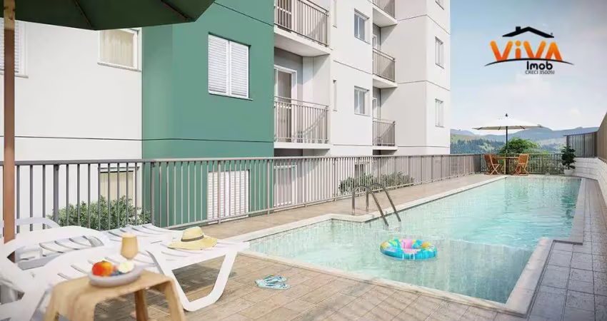 Apartamento com 2 dormitórios à venda, 45 m² por r$ 264.400,00 - laranjeiras - caieiras/sp