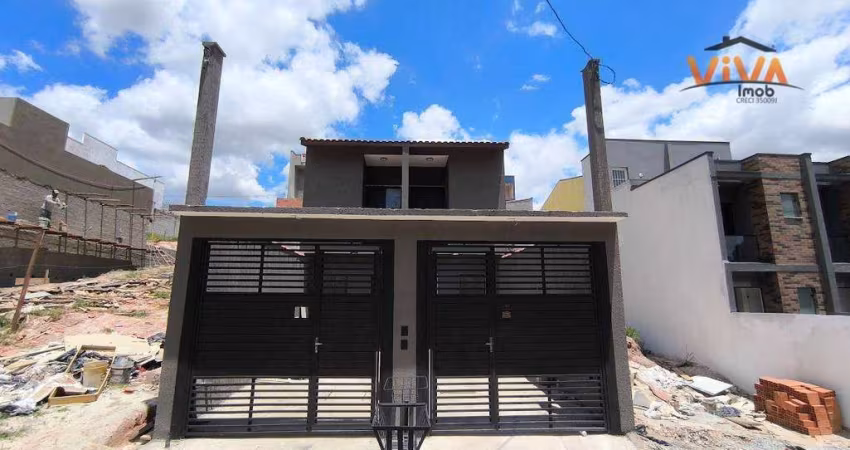 Sobrado 2 suítes, 68 m² por R$ 350.000 - Residencial Santo Antônio - Franco da Rocha/SP
