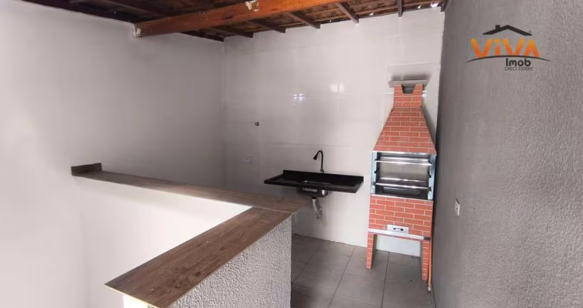 Sobrado com 2 dormitórios e vaga coberta à venda por R$ 308.900 - Residencial Santo Antônio - Franco da Rocha/SP