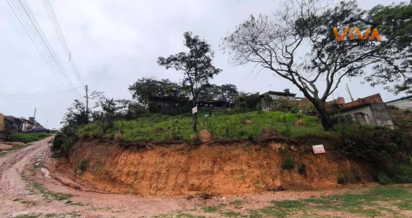 Terreno de esquina, com escritura 253 m² por R$ 55.000 - Francisco Morato/SP