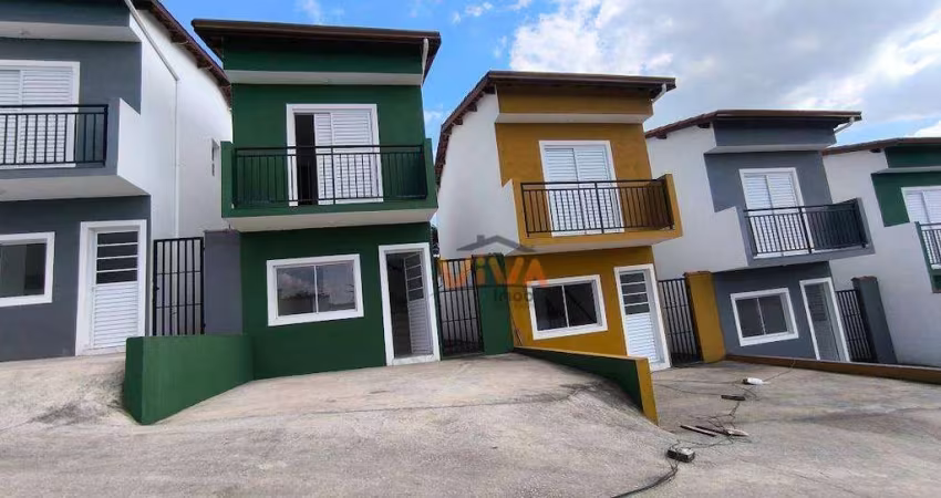 Sobrado 2 dormitórios 64 m² por R$ 285.000 - Estância Lago Azul - Franco da Rocha/SP