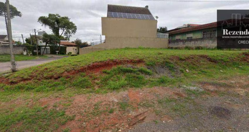 C-TE0611 Terreno Alto de Esquina - Água Verde