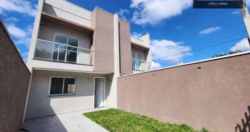 Sobrado com 3 dormitórios à venda, 93 m² por R$ 540.000,00 - Fazendinha - Curitiba/PR