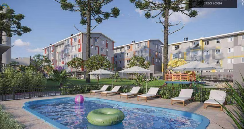 C-GD0074 Garden no Cond. Clube Colinas do Norte - Sta. Cândida 2 Quartos, 1 Vaga - Novo/Pronto!