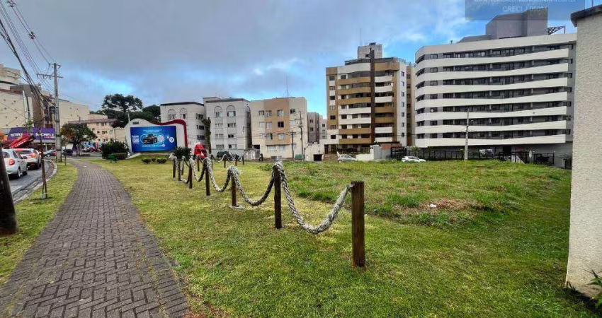 Terreno à venda, 864 m²  Portão - Curitiba/PR- permitindo Posto de gasolina, área para construção de salas comerciais.