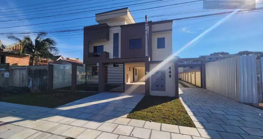 Sobrado com 3 dormitórios uma suíte terraço com churrasqueira  à venda, 146 m² por r$ 1.150.000 - santa felicidade - curitiba/pr