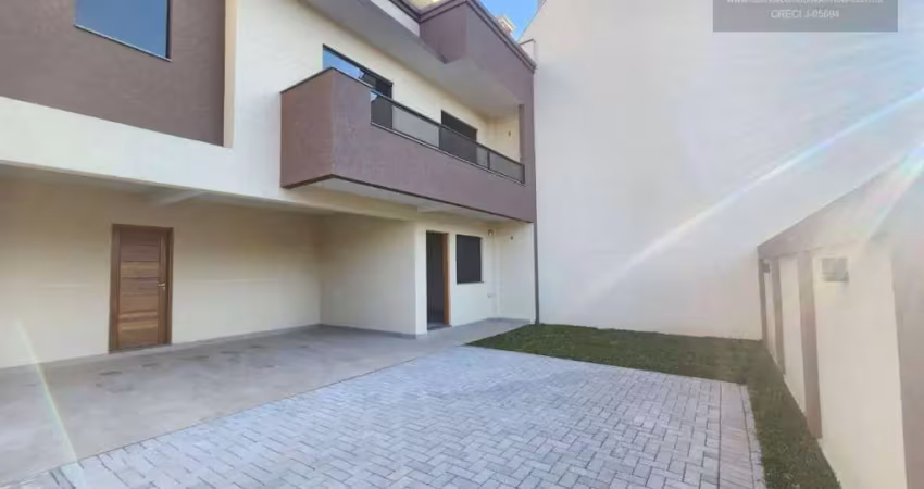 Sobrado com 3 dormitórios sendo uma suíte terraço com churrasqueira  à venda, 147 m² por r$ 1.100.000 - santa felicidade - curitiba/pr