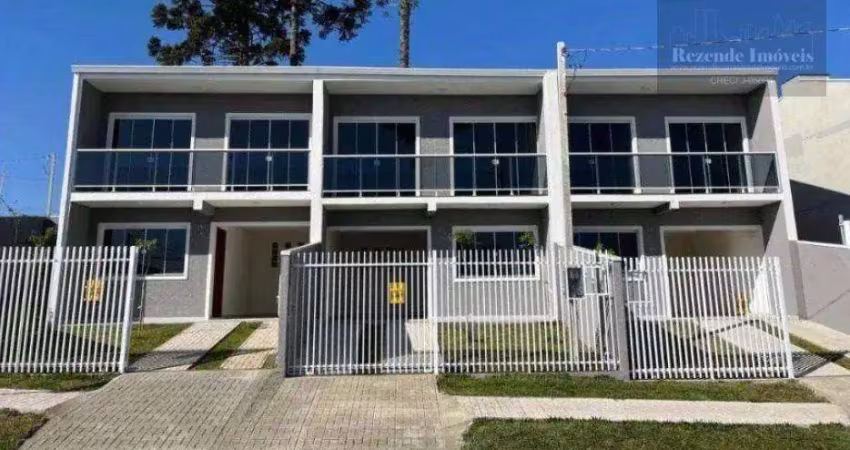 Sobrado com 2 dormitórios à venda, 87 m² por r$ 495.000 - alto boqueirão - curitiba/pr