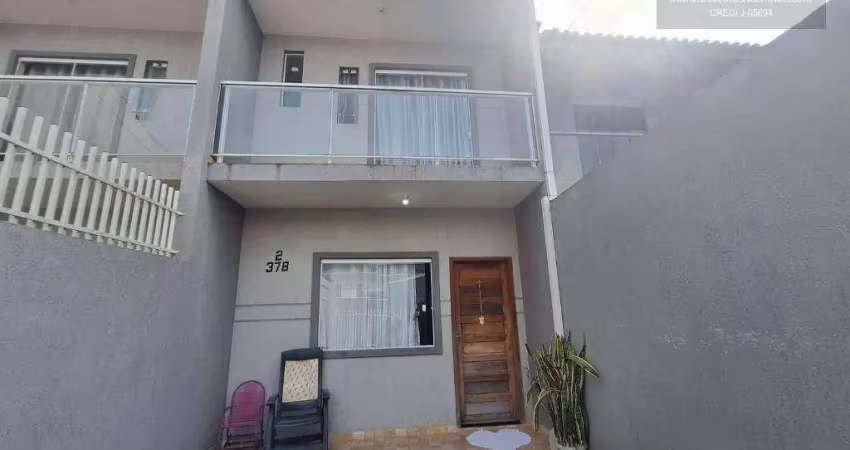 Sobrado com 3 dormitórios à venda, 79 m² por r$ 370.000,00 - campo de santana - curitiba/pr