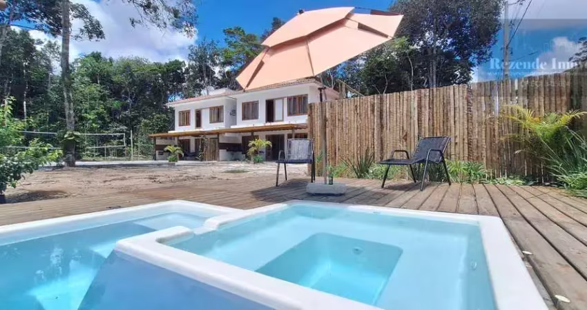 Casa em condominío mais terreno de 1.200 metros à venda- arraial dajuda - porto seguro/ba
