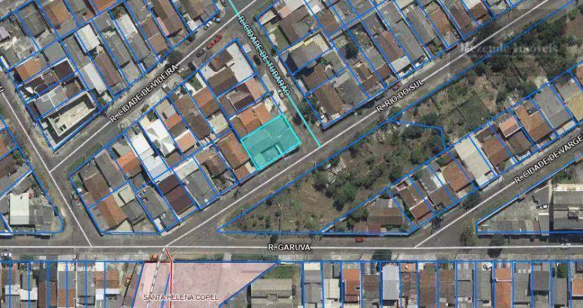 Terreno à venda na Rua Cidade de Tubarão, 228, Fazendinha, Curitiba