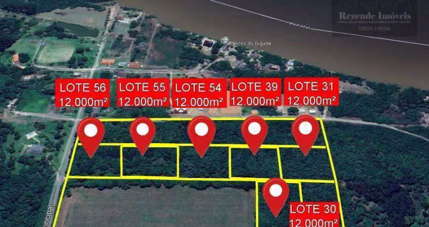 Terreno à venda, 12000 m² por r$ 150.000 - fluviópolis - são mateus do sul/paraná