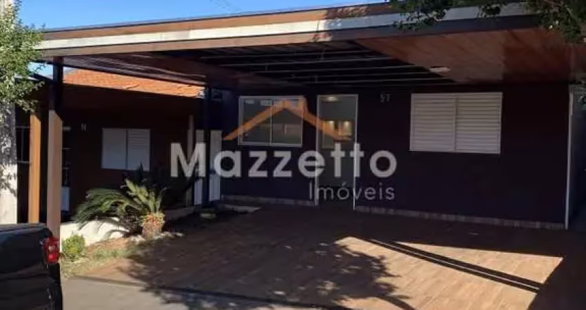 Casa em condomínio para venda em brodowski, ver. joao luiz de vicente, 2 dormitórios, 2 banheiros, 3 vagas