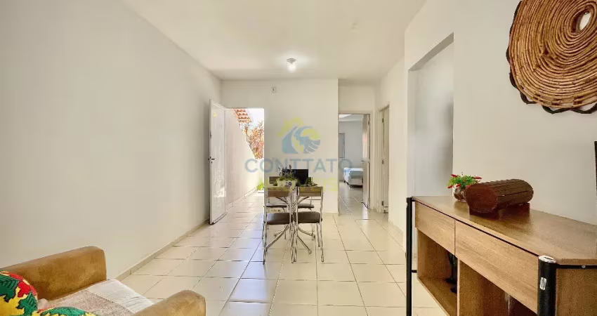 Casa Semi Mobiliado, Cond Rio Manso 02 quartos sendo os 02 suítes - 3.000,00