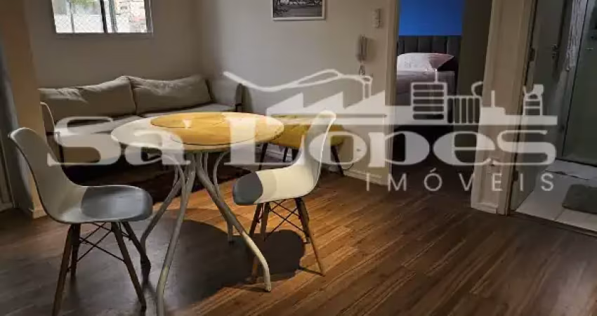 Lindo loft mobiliado com 40m² para locação na água branca, venha conhecer!!