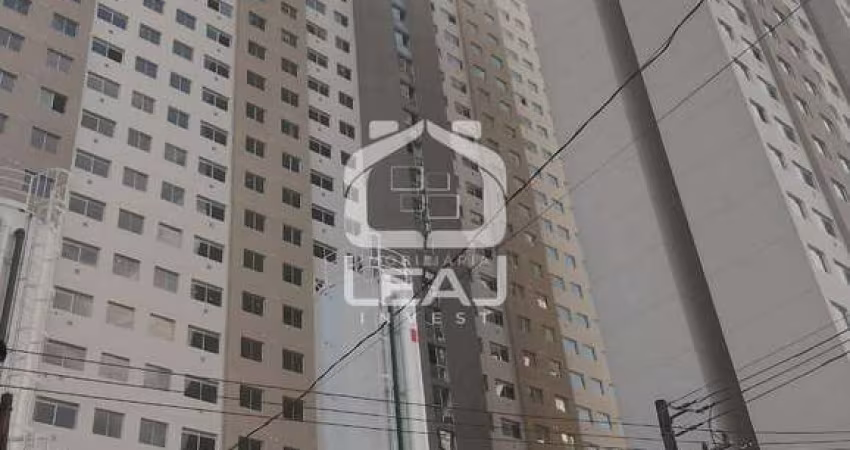 Apartamento novo para locação, 33m², Valeiros, 2 dormitórios, R$ 1.615,27 (Pacote) - São Paulo, SP