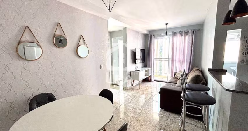 Apartamento mobiliado para locação, 58m², Vila Andrade, R$ 3.200,00 (Pacote) - São Paulo, SP