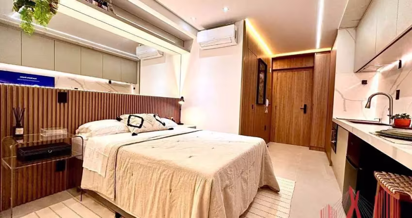 Apartamento studio mobiliado para locação 1 dormitório, com 24 m² - consolação