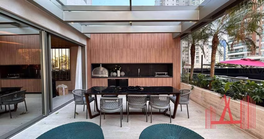 Apartamento com 3 dormitórios à venda, 166 m² por R$ 2.690.000,00 - Brooklin Paulista - São Paulo/SP