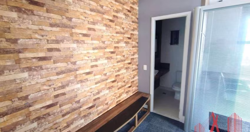 Sala Comercial MOBILIADA à Venda com divisórias em vidros, 1 vaga de garagem, com 40 m² - Ipiranga