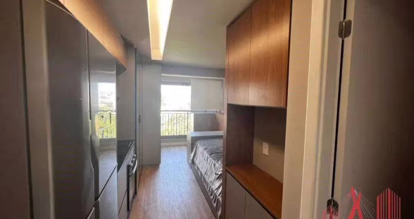 Apartamento studio mobiliado à venda com 1 dormitório, com 26 m² - chácara klabin (vila mariana)