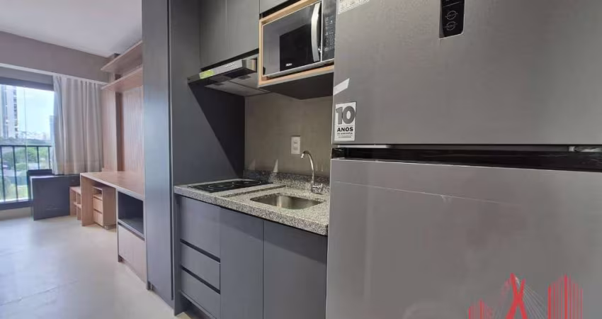 Apartamento Studio MOBILIADO para Locação com 1 dormitório, com 24 m² - Pinheiros