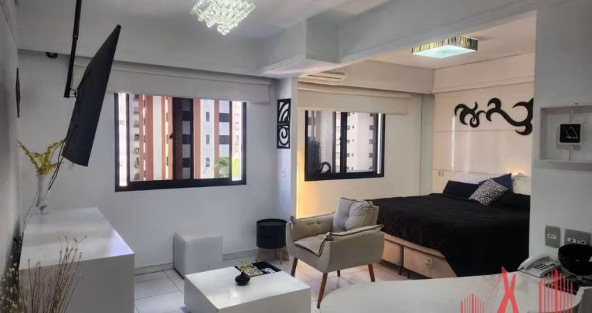 Studio com 1 dormitório para alugar, 35 m² por R$ 5.000,10/mês - Indianópolis - São Paulo/SP