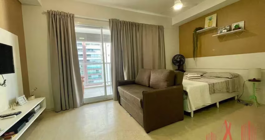 Apartamento studio mobiliado à venda com 1 dormitório, 1 vaga de garagem, com 35 m² - consolação