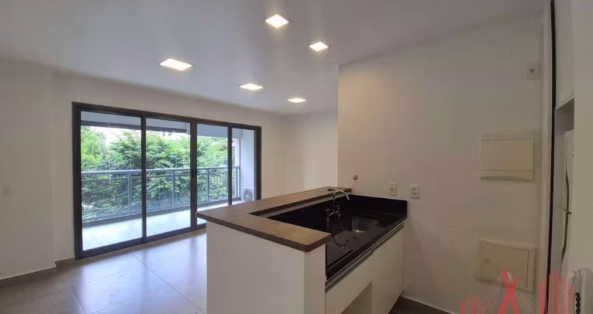 Apartamento Studio para Locação com 1 dormitório, 1 vaga de garagem, com 32 m² - Vila Madalena