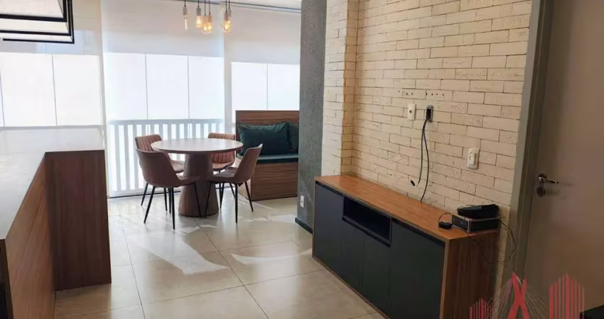 Apartamento semimobiliado à venda ou locação com 1 dormitório, 1 vaga de garagem, com 50 m² - vila mariana