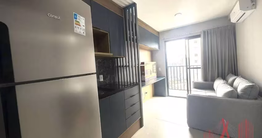 Apartamento mobiliado para locação com 1 dormitório, com 35 m² - pinheiros