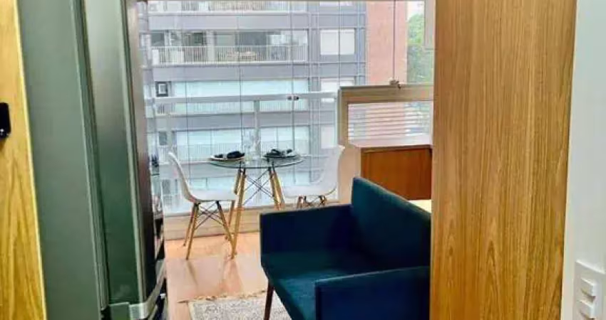 Studio mobiliado para locação com 1 dormitório, com 27 m² - vila clementino