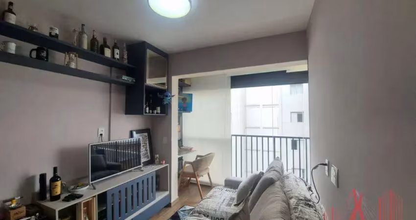 Apartamento mobiliado para locação com 1 dormitório, 1 vaga de garagem, com 34 m² - vila madalena