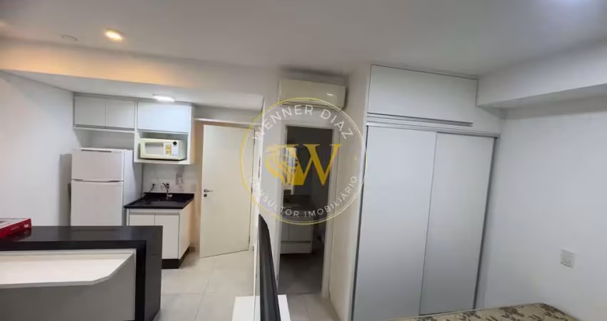 Studio mobiliado para locação anual – duo jk | torre sky – são josé do rio preto/sp