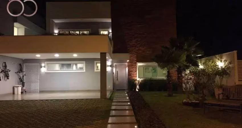Sobrado no Condomínio Florais dos Lagos com 3 dormitórios à venda, 266 m² por R$ 3.800.000,00 - Av.
