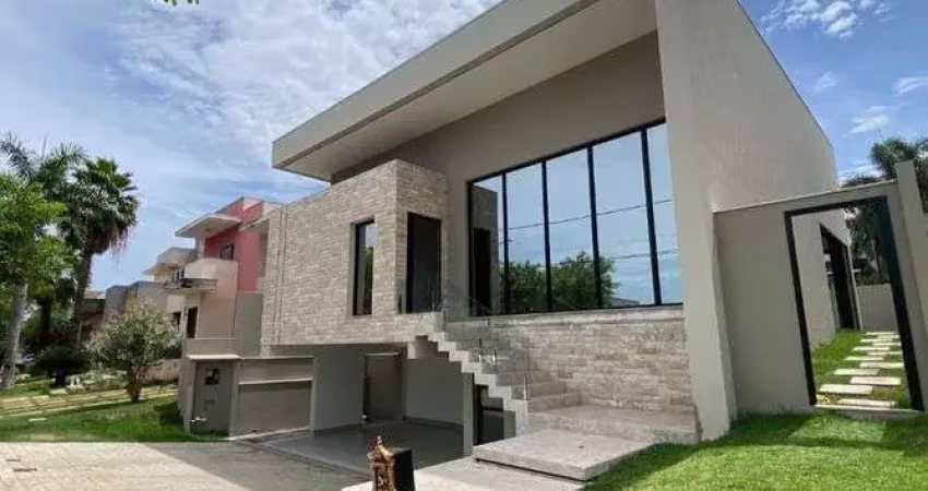 Sobrado no alphaville cuiabá  com 5 dormitórios à venda, 309 m² por r$ 3.100.000 -- cuiabá/mt