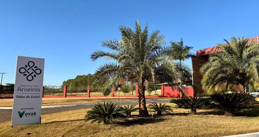 Lote com vista privilegiada em condomínio de chácaras