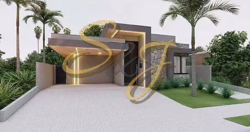 CASA TERREA COM QUATRO SUITES A VENDA NO BAIRRO JARDIM AMÉRICA - COND. VILA BELLA FLORENÇA - PAULÍNIA SP