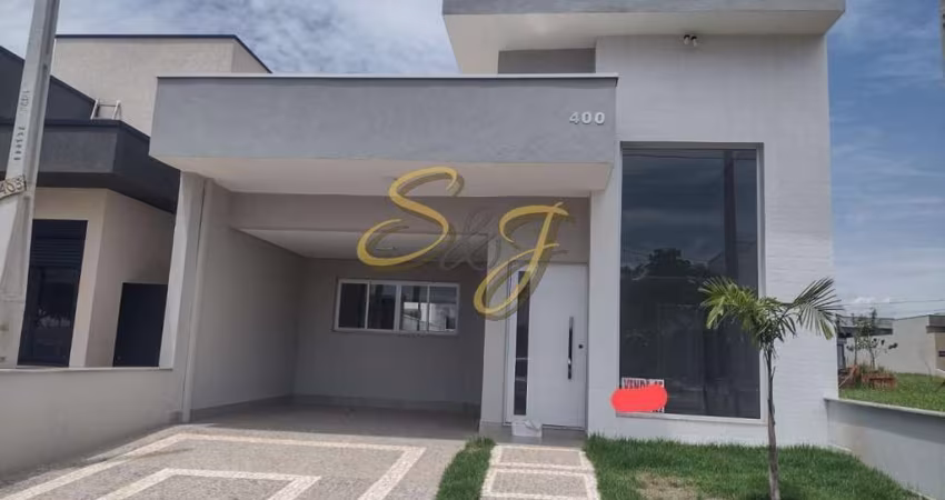 CASA TERREA COM TRÊS QUARTOS A VENDA NO BAIRRO SÃO BENTO- COND. TERRAS DA ESTÂNCIA- PAULÍNIA SP